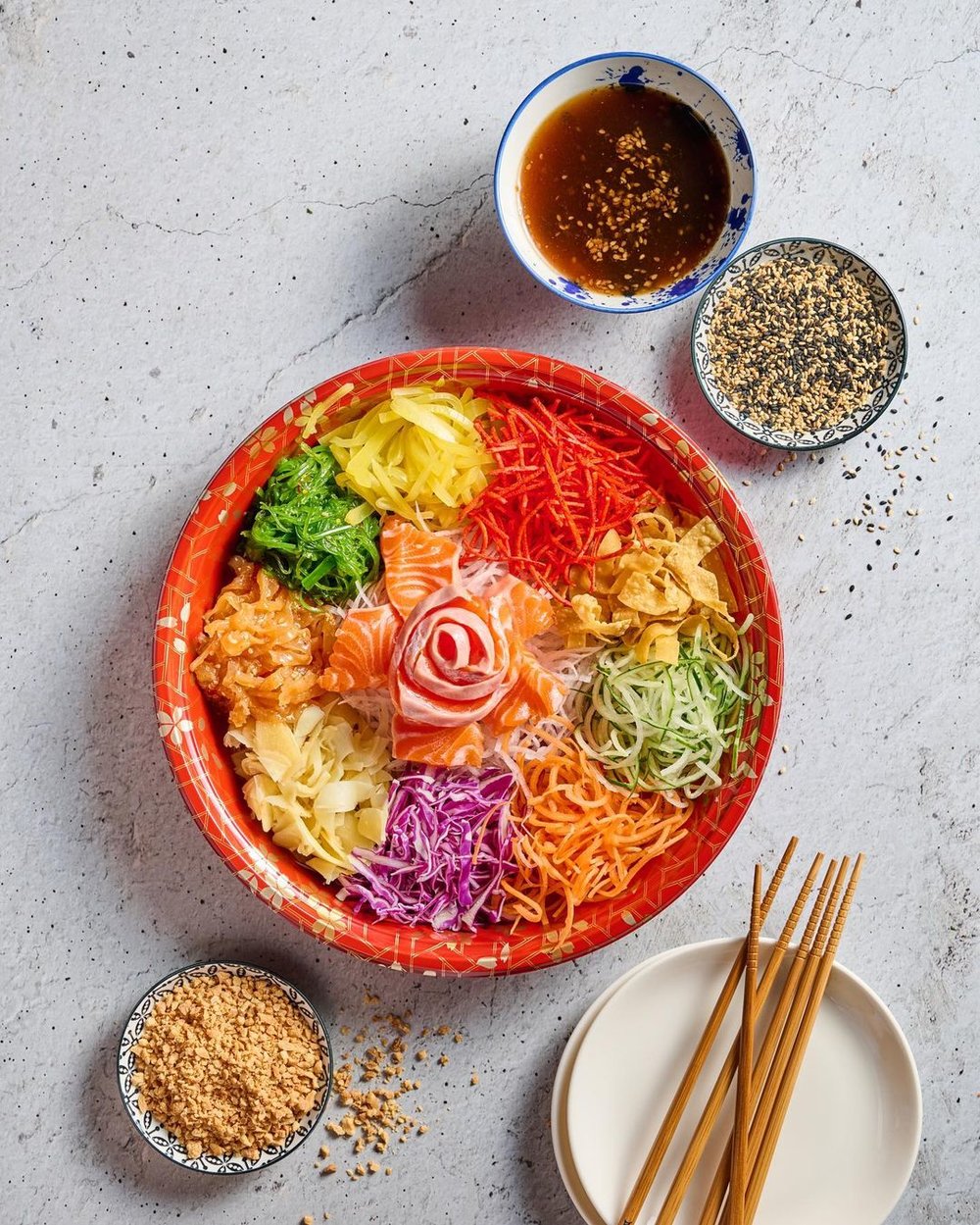 The Fat Fish mont kiara yee sang cny 2022 kl takeaway