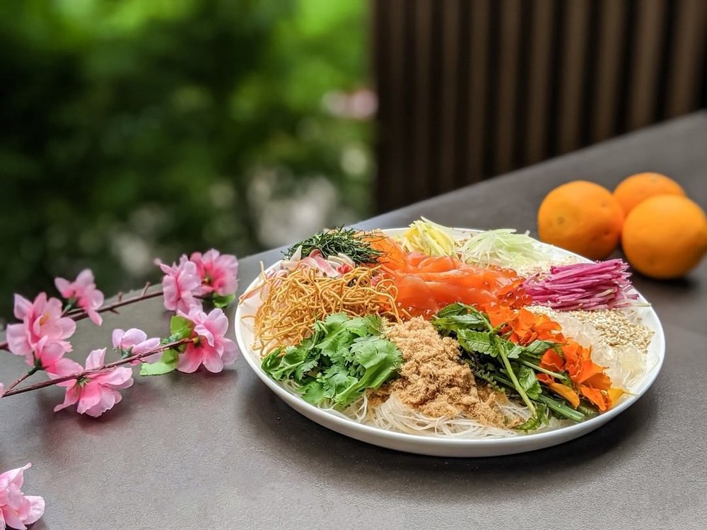 ATAS Modern Malaysian Eatery yee sang cny 2022 takeaway delivery kl