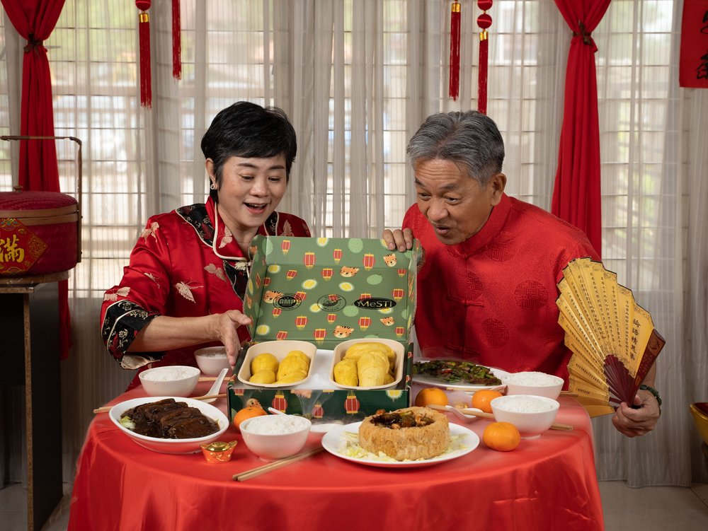 Durian Maison cny 2022 gift set delivery kl