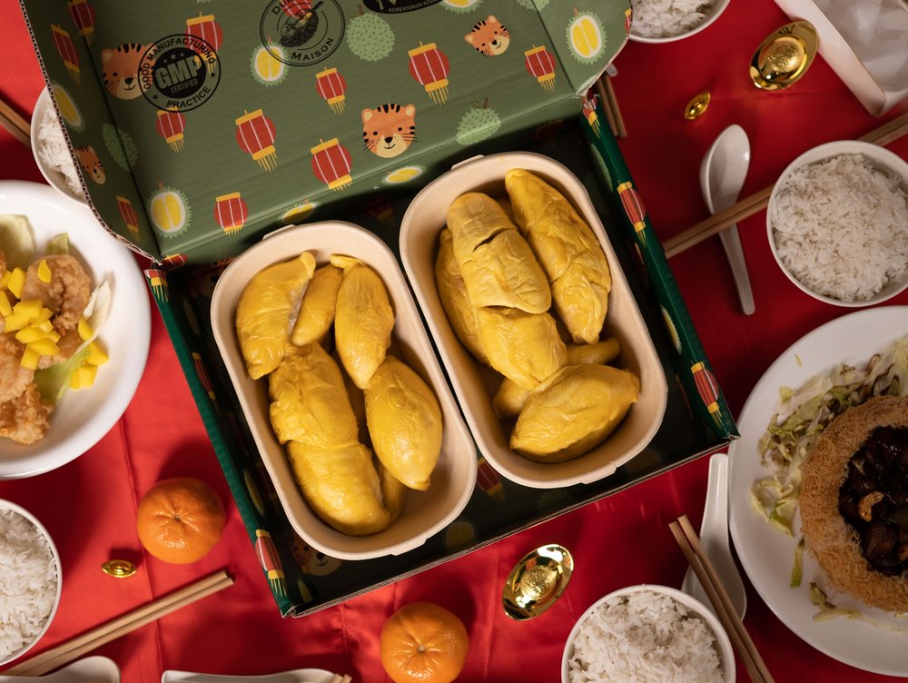 chinese new year gift 2022 online order delivery kl Durian Maison