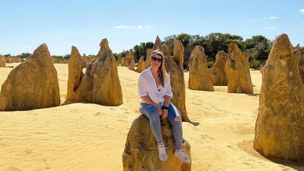 The Pinnacles Desert isn’t just a pretty place, it’s also a historical site that dates back to millions of years ago. Image credit: cata_acosta on Instagram
