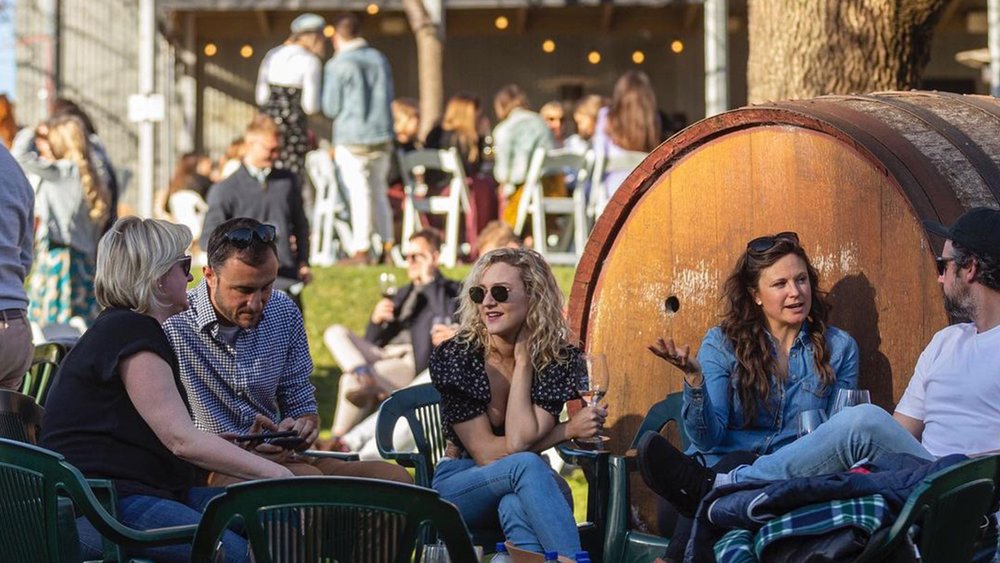 Indulge in the award-winning wines at one of the vineyards in Adelaide Hills. Image credit: @adelaidehillswine on Instagram