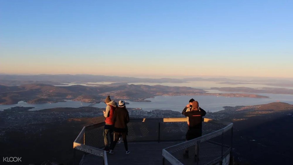 Soak in the majestic views at the summit of Mount Wellington.