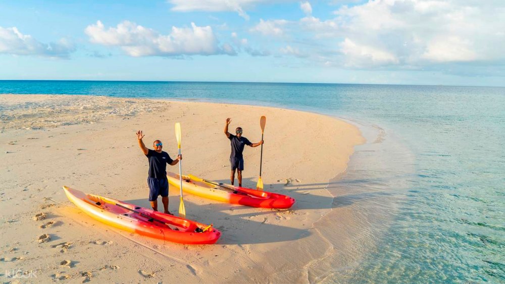 Indulge in various exciting watersports while you’re on Tivua