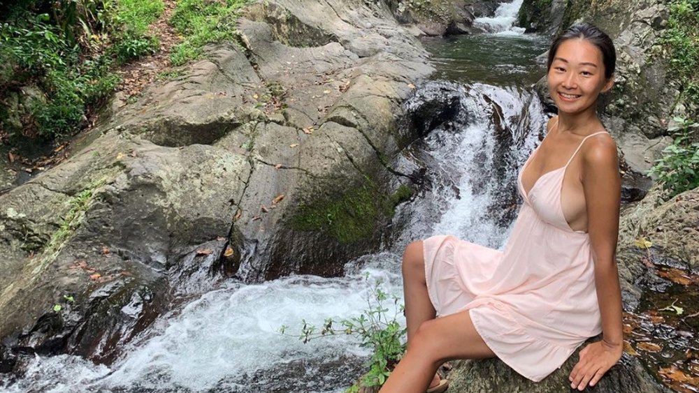 Try your hand at sliding down the cascading falls at Waitavala. "Credit: @jenna_iphone"