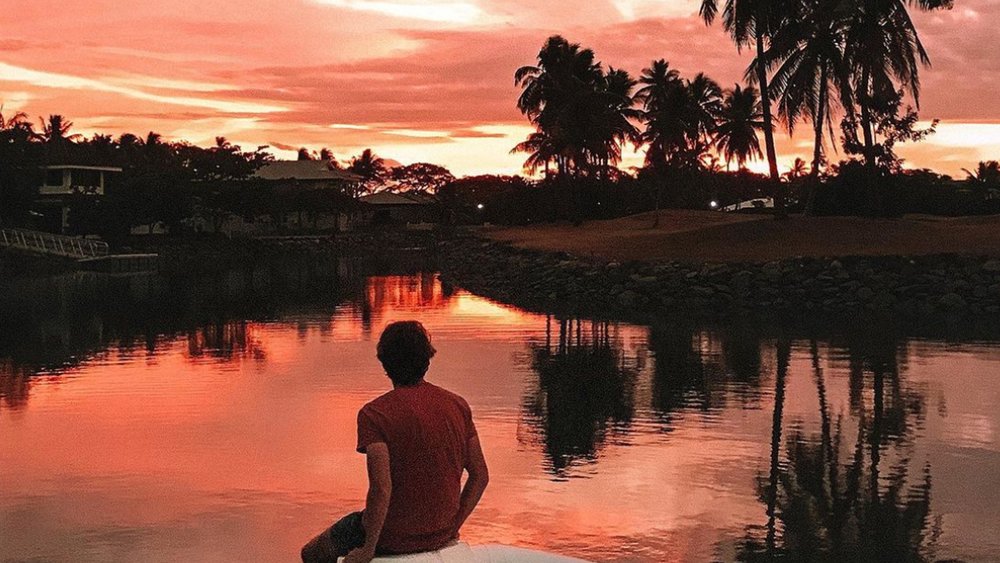 Take in the sunset at Denarau Island, only 20 minutes away from Nadi's International Airport. "Credit: @cam_fpv"
