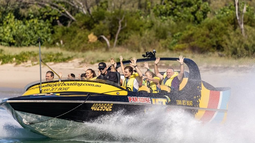 For those who like to live the high life. "Image credits to @paradisejetboating on Instagram?"