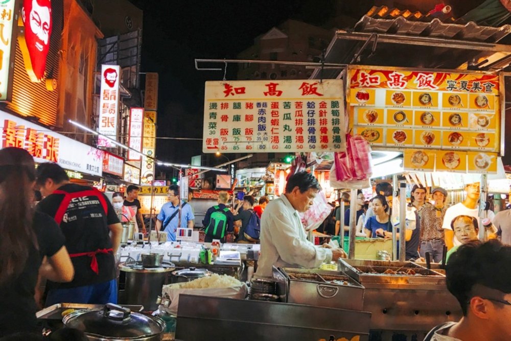 寧夏夜市美食:知高飯