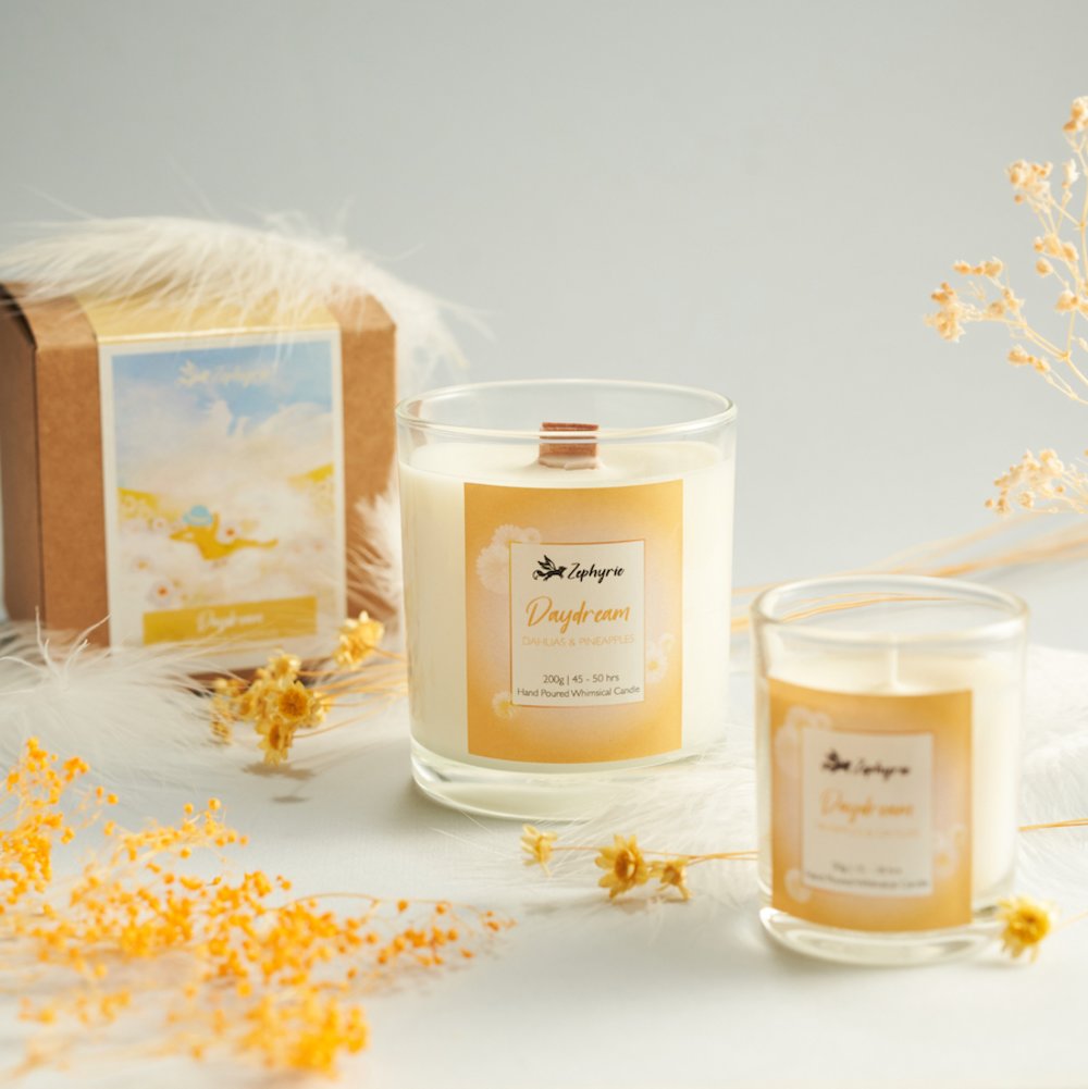 Zephyrie scented candles gift set valentine's day 2022