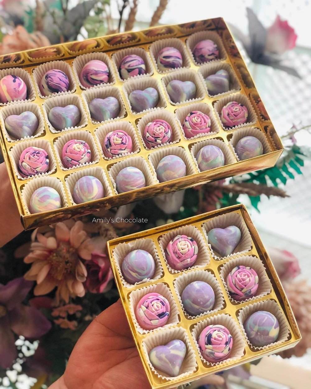 Amily's Chocolate chocolate gift box Valentine's Day 2022 delivery