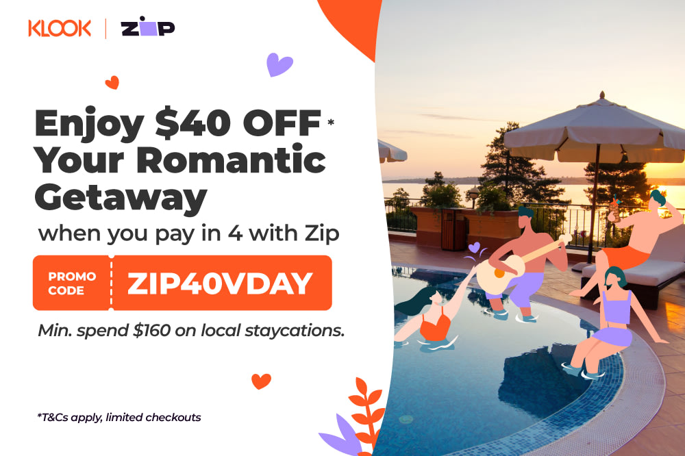 Zip x Klook Valentine's Day Promo Code