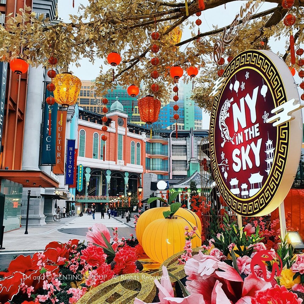 genting highlands genting skyworlds theme park cny chinese new year 2022