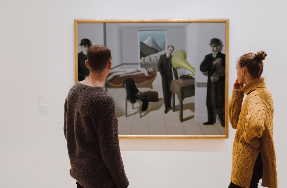 rene magritte the menaced assassin in the museum of modern art new york city