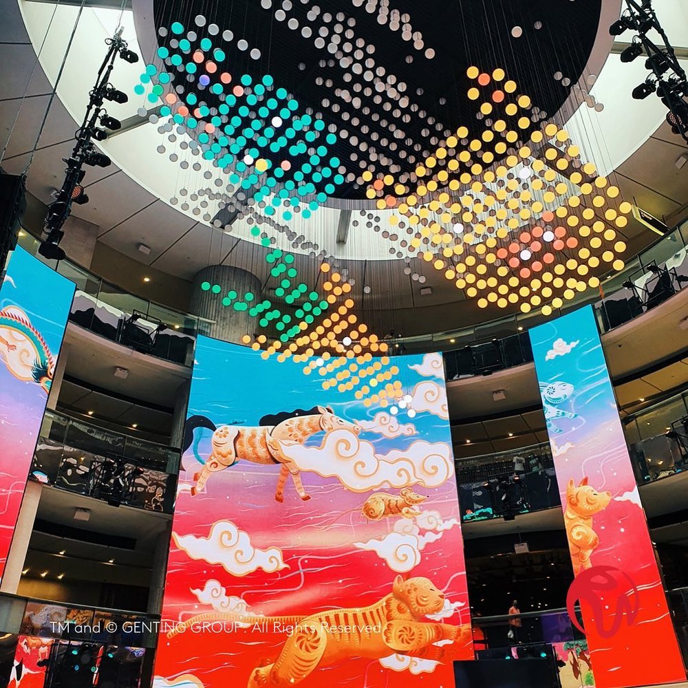 genting highlands genting skyworlds theme park cny chinese new year 2022