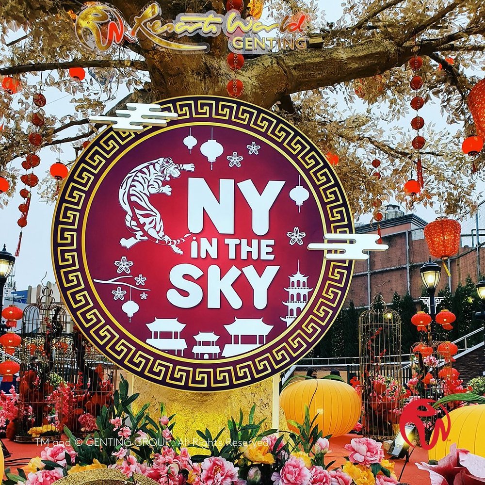 genting highlands genting skyworlds theme park cny chinese new year 2022