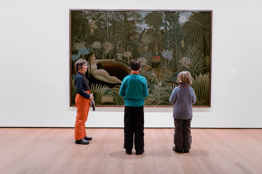 henri rousseau the dream in museum of modern art new york city