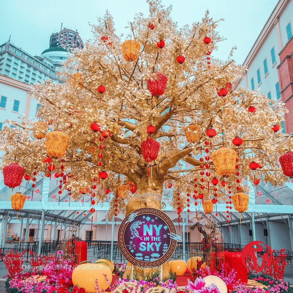 genting highlands genting skyworlds theme park cny chinese new year 2022