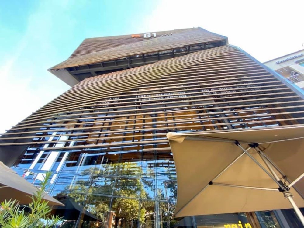 industrial design hotel facade