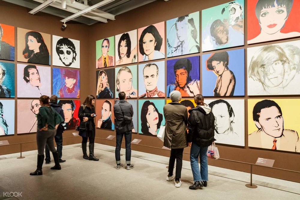 Catch works by Andy Warhol and other modernists