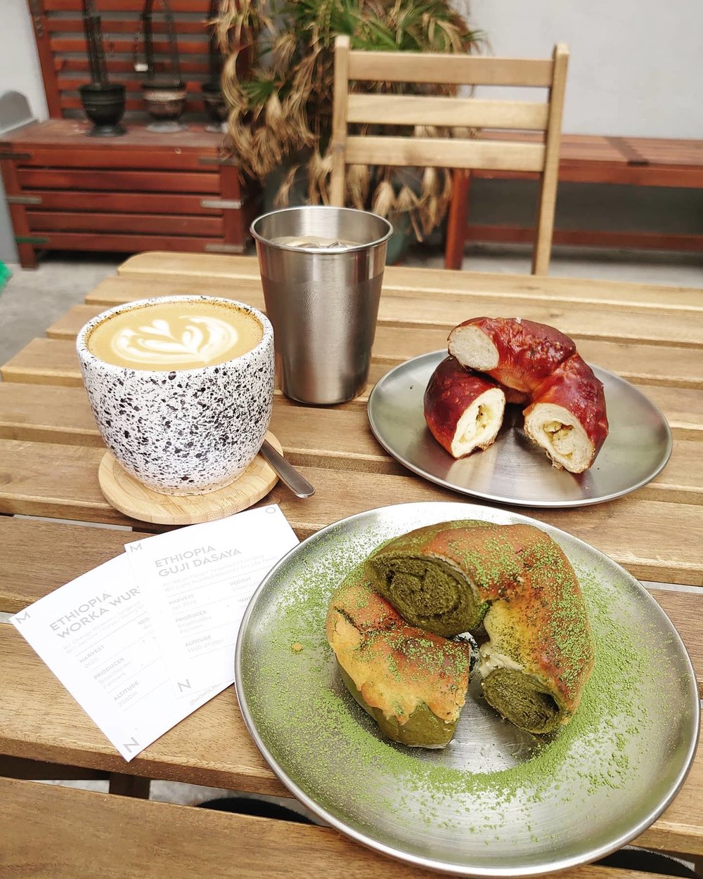 餐廳會定期更換Bagel款式及提供不同款式的咖啡豆供客人選擇。(Instagram @homnie.debbie)