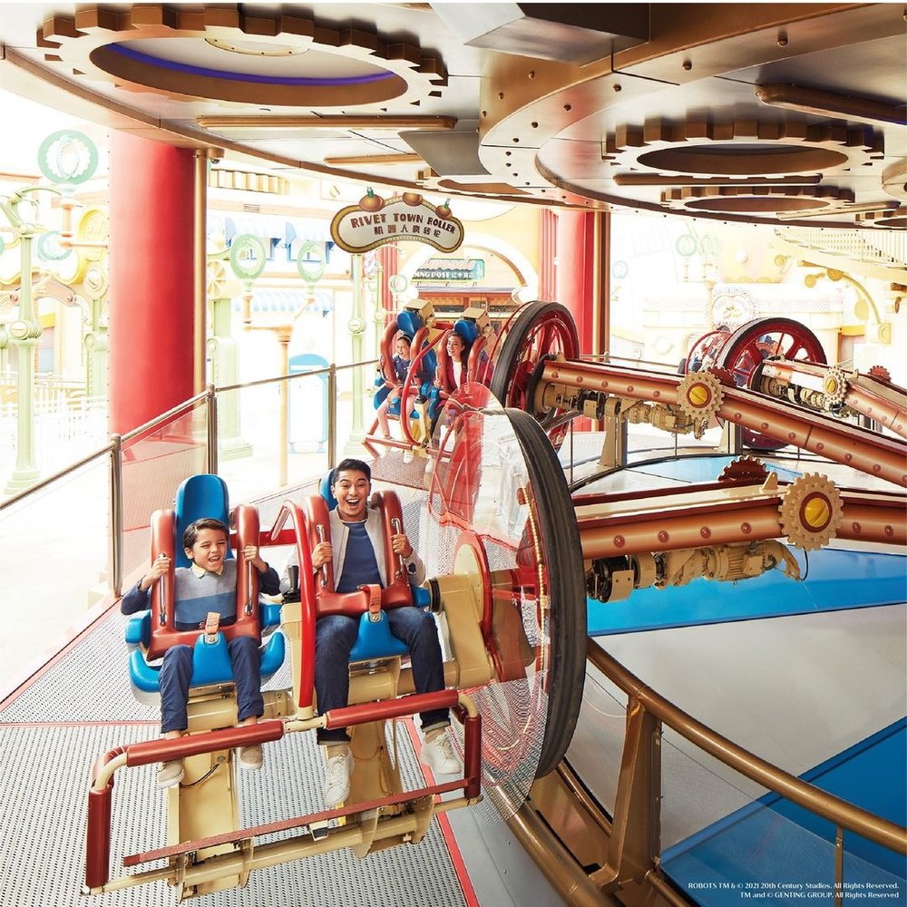 genting skyworlds rides