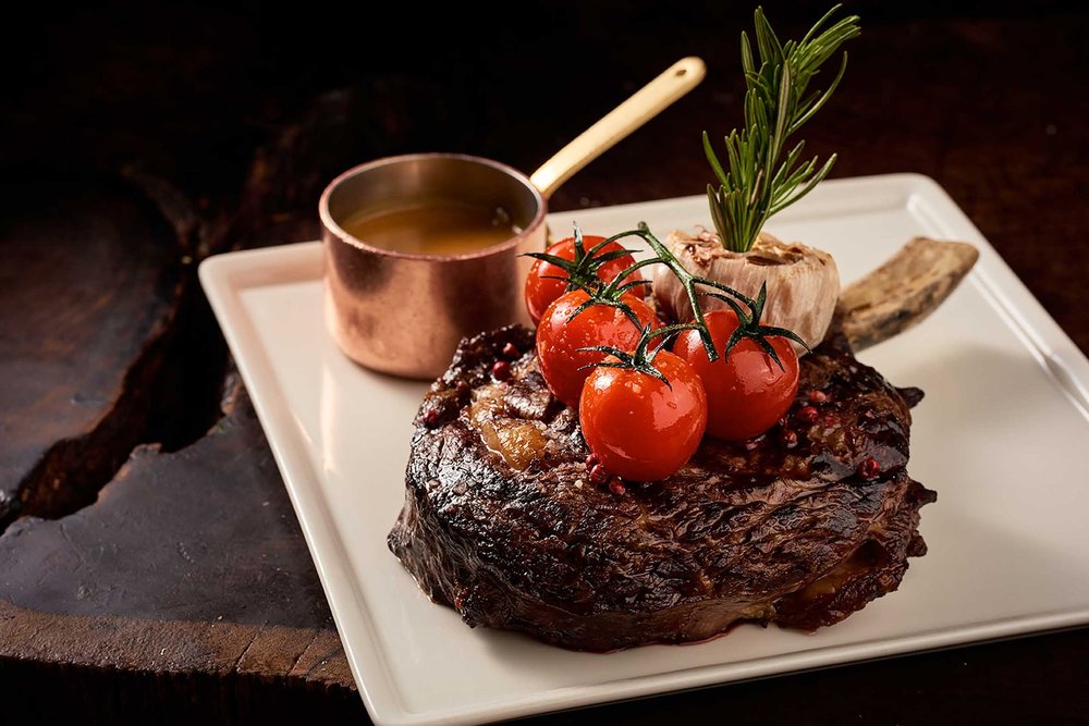 seafood ribeye at Seafire Steakhouse and Bar dubai