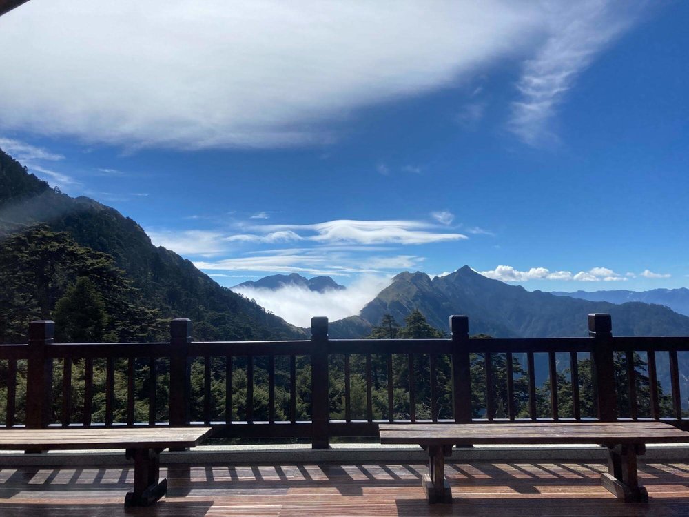 天池山莊二樓陽台