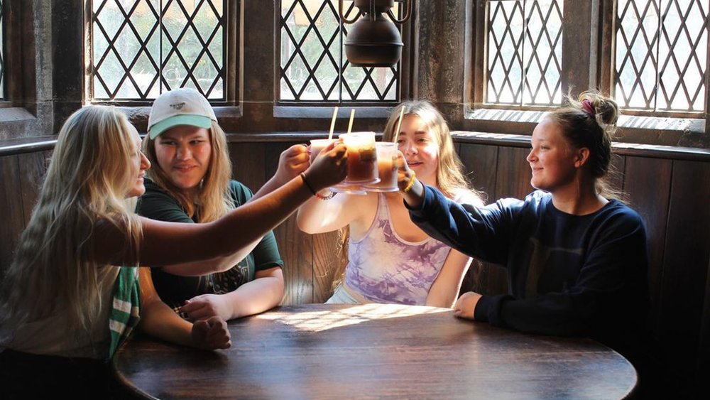 Cheers to a magical day. Image credits to @maridinosauri on Instagram