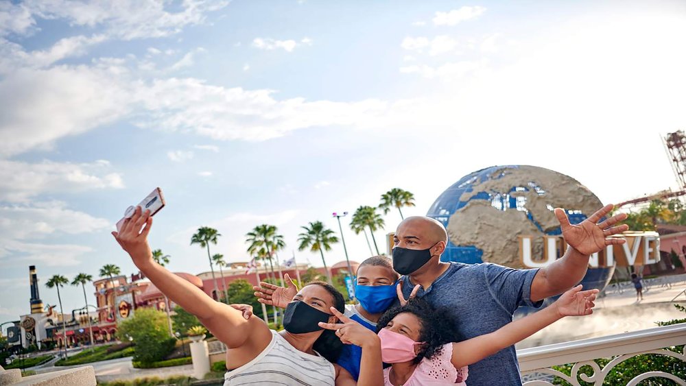 Remember to wear masks and follow safety guidelines, which you can find on the Universal Orlando App