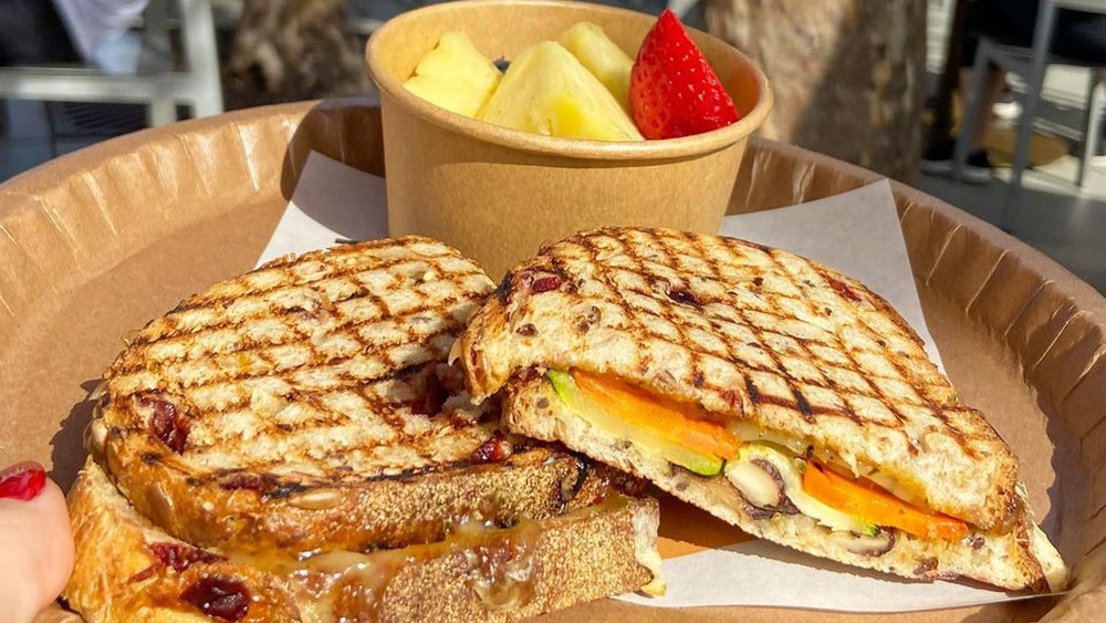 Take your pick among the TODAY Cafe’s 10 sandwich options. Credit: vegandisneyworld