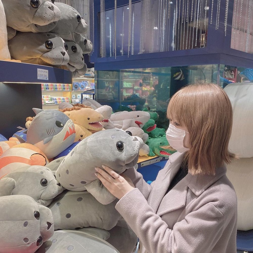 マクセルアクアパーク品川のグッズ売り場