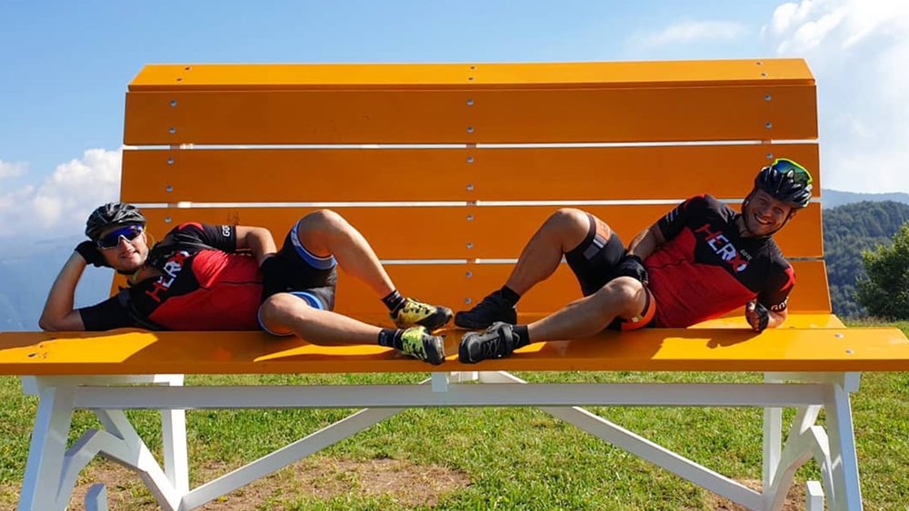 The Big Bench certainly looks like a comfy place to rest after a long bike. Image Credits: @mattia__cv