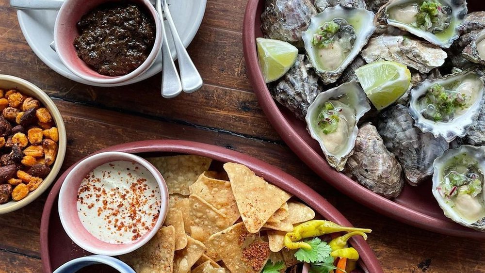 Celebrate Taco Tuesdays with oysters, guacamoles, tostadas, and more! Image Credits: @rockerbondi