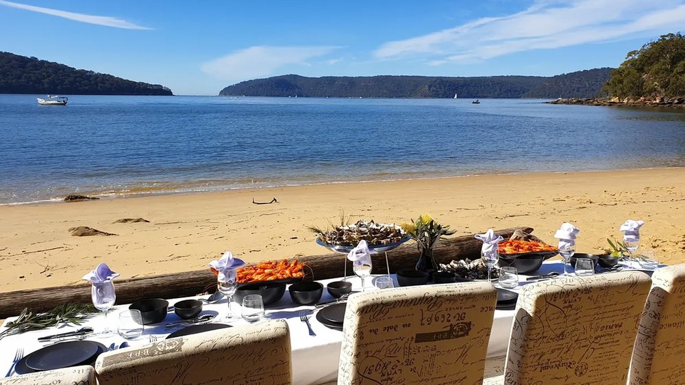 Have the beach and the food all to yourselves! Image Credits: Klook