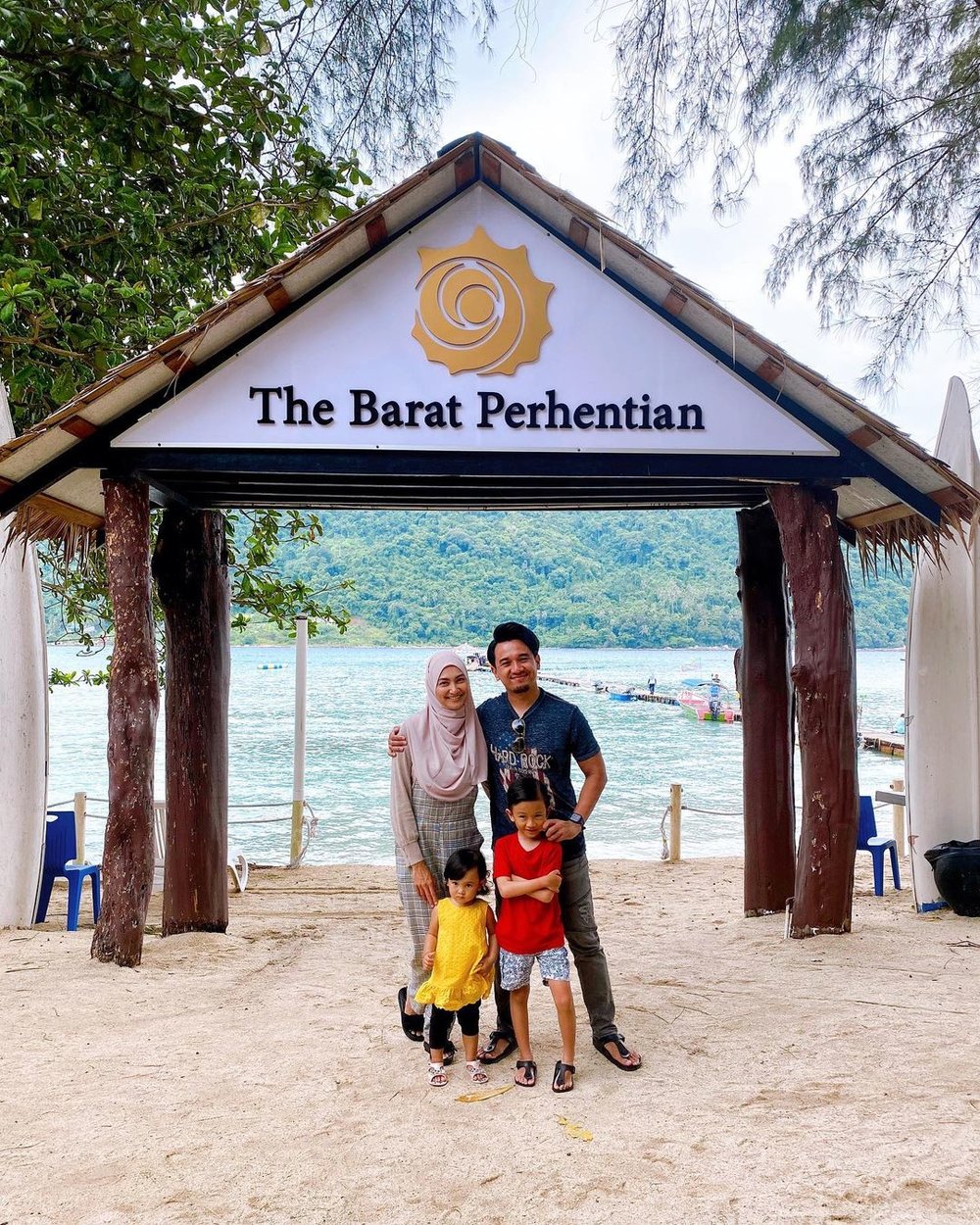 The Barat Perhentian Beach Resort, Pulau Perhentian Besar best hotel family