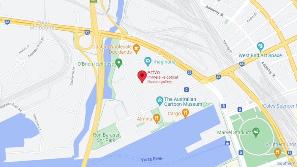 ArtVo is located at an accessible part of Melbourne, with different options of transportation