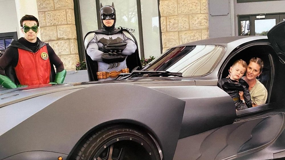 Get a chance to ride the Batmobile, located in The Bat Alley next to Village Bean. Credit: cfwhelan87