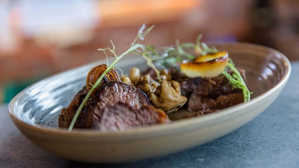 What goes better with a good glass of wine than a hearty beef dish?