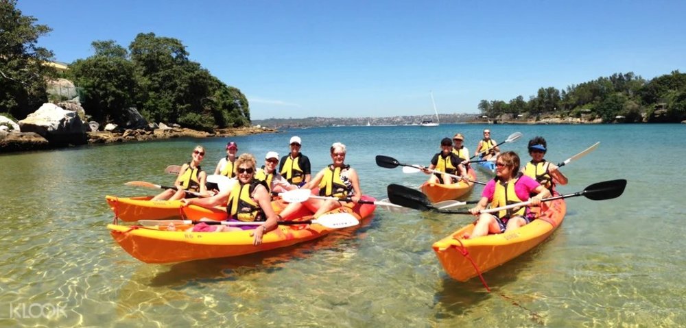 Kayaking at Manly