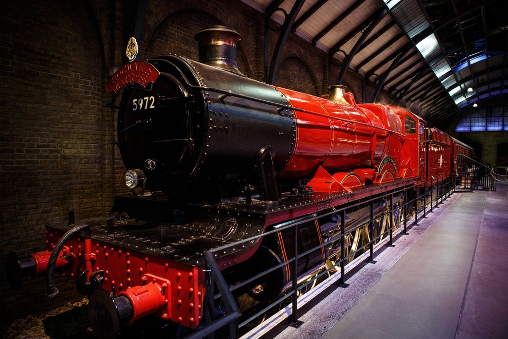 Hogwarts Express in the studio