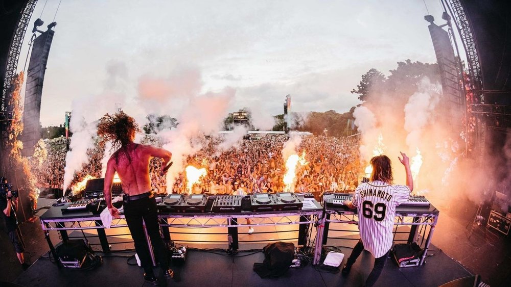 Always a FIRE time with Peking Duk. Don't miss them at Y&O!  Image Credits: @pekingduk