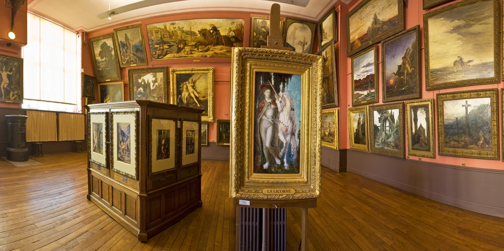 paintings at the musee national gustave moreau in paris