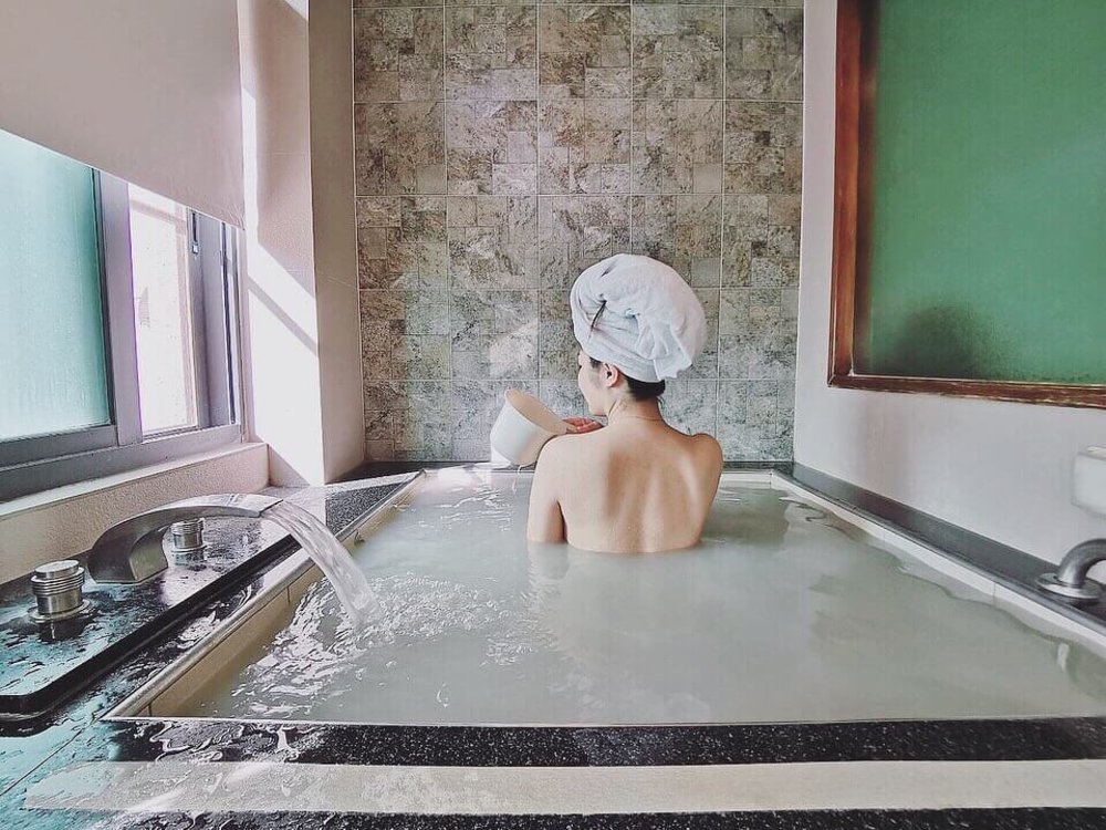 關子嶺泡湯:芳谷溫泉小棧