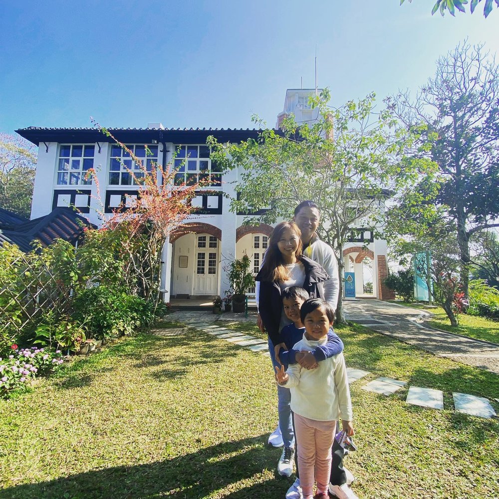 殖民時期的特色建築和花園,拍攝出來別具味道。(Instagram @dianeyeung)