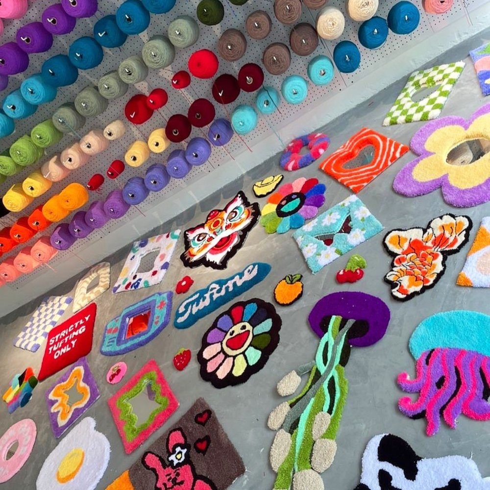 tufting workshop kl malaysia bytuftme