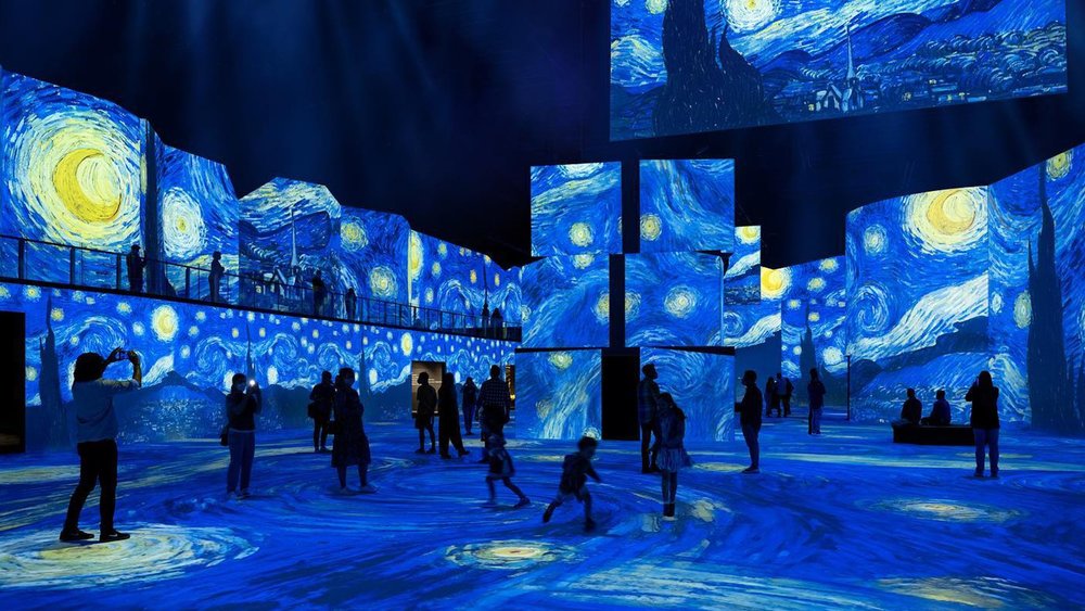 Have a starry night at Melbourne’s biggest digital art gallery Image Credits: @thelumemelbourne