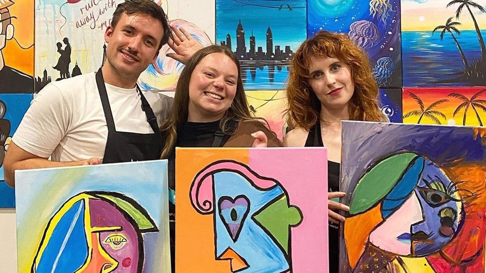 Show off your masterpiece and take it home for everyone to see! Image Credits: @champaintingmelbourne