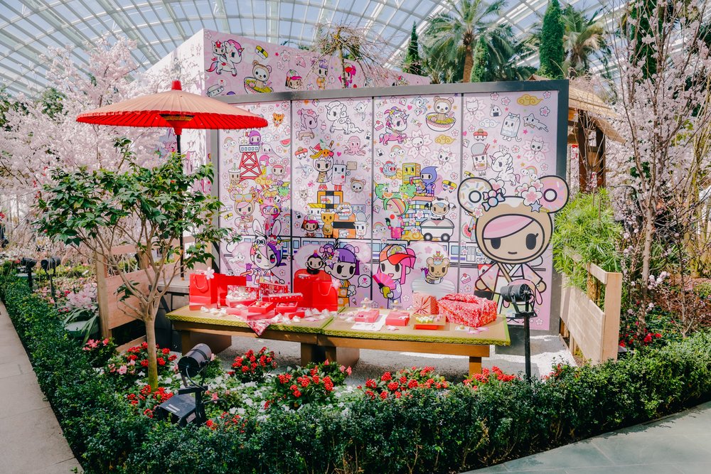 gardens by the bay sakura tokidoki