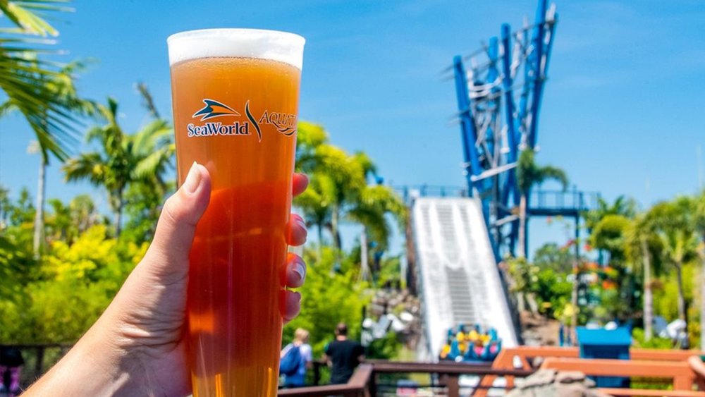 If you’re lucky, you can catch SeaWorld’s Free Beer event. Credit: seaworldorlando