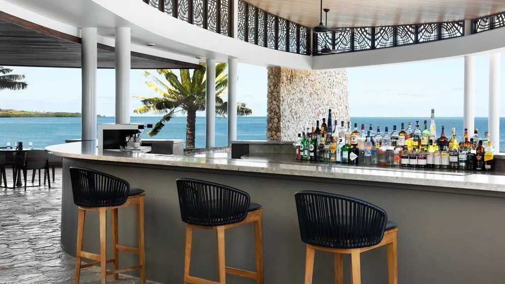 The Fish Bar gives you a romantic view of the ocean while dining.